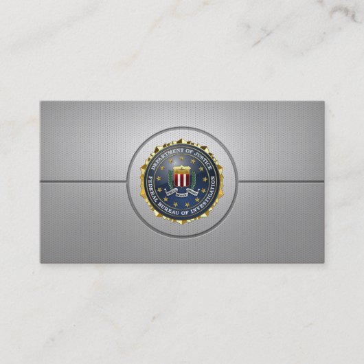 Carte De Visite [154] Edition spéciale de FBI (Devant)