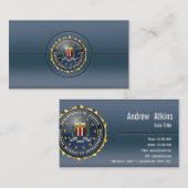 Carte De Visite [154] Edition spéciale de FBI (Devant / Derrière)