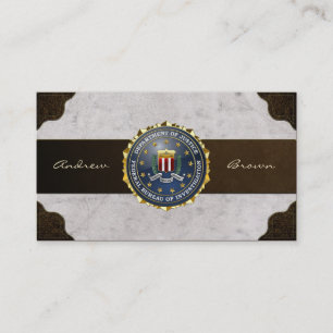 Carte De Visite [154] FBI Special Edition