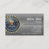 Carte De Visite [154] FBI Special Edition (Dos)