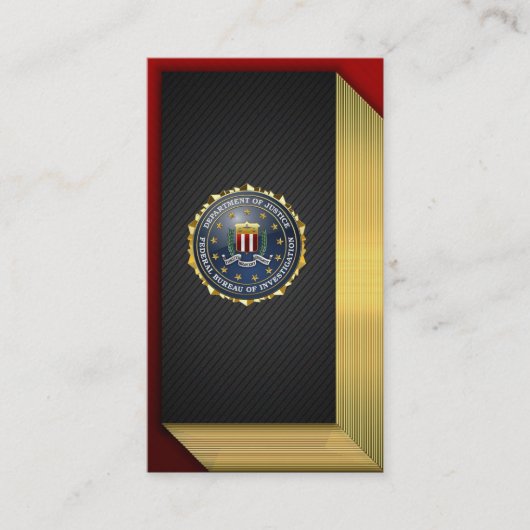Carte De Visite [154] FBI Special Edition (Devant)