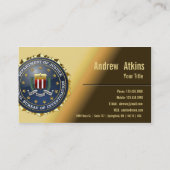 Carte De Visite [154] FBI Special Edition (Dos)