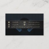 Carte De Visite [154] G.C. : Maître Premier maître de première cla (Dos)