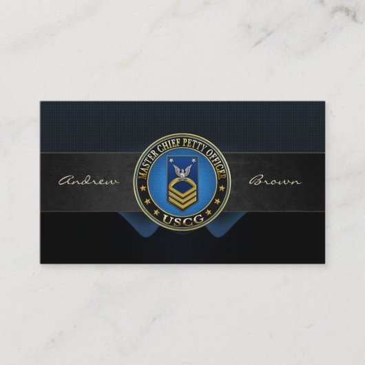 Carte De Visite [154] G.C. : Maître Premier maître de première cla (Devant)