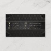 Carte De Visite [154] Garde côtière : Capitaine (CAPT) (Dos)