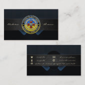 Carte De Visite [154] Garde nationale ukrainienne [édition spécial (Devant / Derrière)