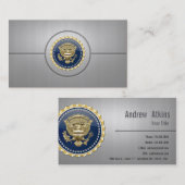 Carte De Visite [154] Insigne de service présidentiel [PSB] (Devant / Derrière)