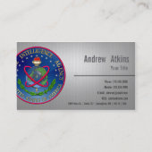 Carte De Visite [154] Sceau de l'Agence du renseignement de la déf (Dos)