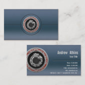 Carte De Visite [154] Serpent Dieu Quetzalcoatl [Argent] (Devant / Derrière)