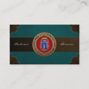 Carte De Visite [154] Treasure Trove : Ancien Scarab égyptien