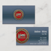 Carte De Visite [154] Treasure Trove : L'oeil de Horus (Devant / Derrière)