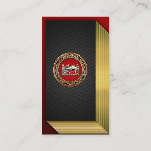 Carte De Visite [154] Treasure Trove : L'oeil de Horus (Devant)