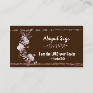 Carte De Visite 15h26 d'exode je suis le seigneur Your Healer