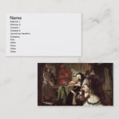 Carte De Visite 1753-93) finales de Marie-Antoinette (adieu vers (Devant / Derrière)