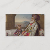 Carte De Visite 1793-1863) rois de Dost Mahommed (de Caubul et de (Dos)