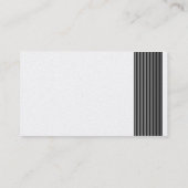 Carte De Visite 17 lignes - Platine (Dos)