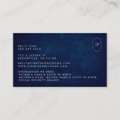 CARTE DE VISITE 1 | Fink Funeral Home (Dos)