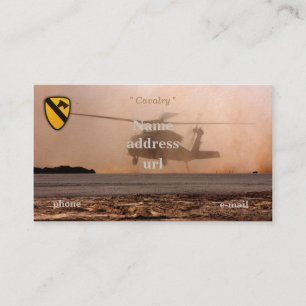 Carte De Visite 1ère 7e division de cavalerie