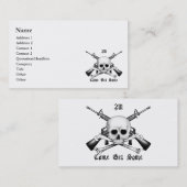 Carte De Visite 2111 que l'armurier viennent obtiennent quelques (Devant / Derrière)