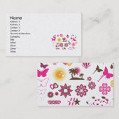 Carte De Visite 21, Nom, Adresse 1, Adresse 2, Contact 1, Suite... (Devant / Derrière)