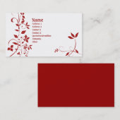 Carte De Visite 22 floraux (Devant / Derrière)