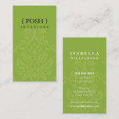 CARTE DE VISITE :: 2 avril (Devant / Derrière)