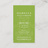 CARTE DE VISITE :: 2 avril (Dos)