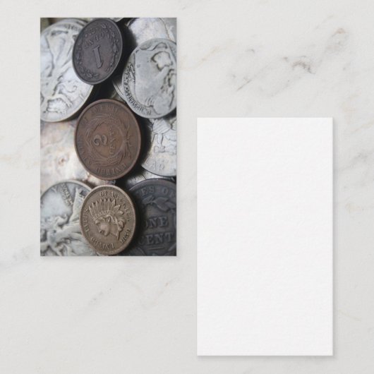 Carte De Visite 2 cents (Devant / Derrière)