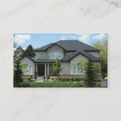 Carte de visite 2 de Chambre de stuc d'immobiliers (Dos)