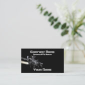 Carte de visite 2 de combat (Debout devant)