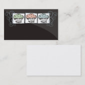 carte de visite 2 de cuisson de boulanger de (Devant / Derrière)