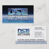 Carte de visite 2 de DSE (Devant / Derrière)