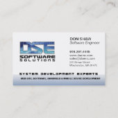 Carte de visite 2 de DSE (Dos)