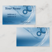 Carte de visite 2 de mécanique (Devant / Derrière)