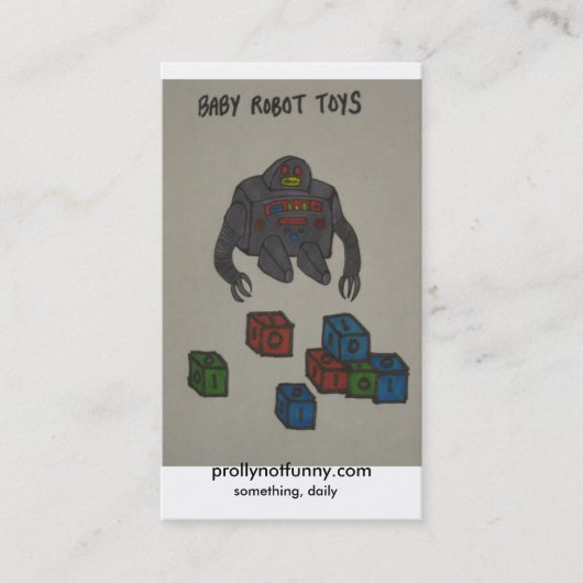 carte de visite 2 de prollynotfunny.com (Devant)