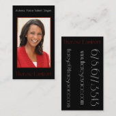 Carte de visite 2 de Therese (Devant / Derrière)