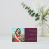 Carte De Visite 2 Photo Clarinetist Moderne Bourgogne (Debout devant)