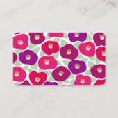 Carte De Visite 2 sides Camelia (Devant)