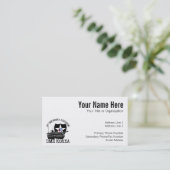 Carte De Visite 2ème Vétérinaire de l'identification DMZ Corée (Debout devant)