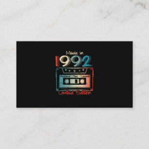 Carte De Visite 30 Cadeaux Anniversaires Année Vieux Fabriqué en 1