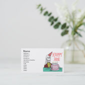 Carte De Visite 30ème heureux (Debout devant)