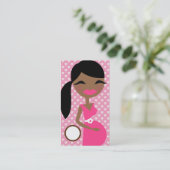 CARTE DE VISITE 311 AFRO-AMÉRICAIN ROSE DOUX DE LETITIA HOTT (Debout devant)