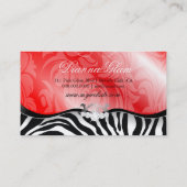 Carte De Visite 311 argent somptueux du plateau | de fard à joues (Dos)