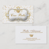 Carte De Visite 311 blancs d'or de Ciao Bella devinent (Devant / Derrière)