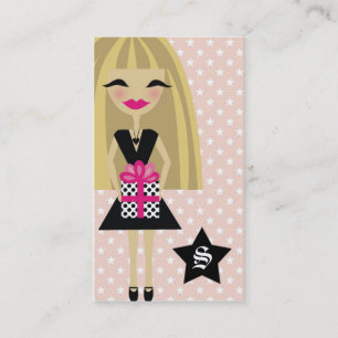 CARTE DE VISITE 311-BLONDE/STAR/GIFT