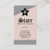 CARTE DE VISITE 311-BLONDE/STAR/GIFT (Dos)
