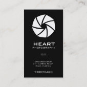 Carte De Visite 311-CAMÉRA PRÊT | Noir et blanc (Dos)