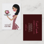 Carte De Visite 311 Candie le petit gâteau Cutie (Devant / Derrière)