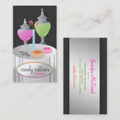 Carte De Visite 311-Candy charbon de bois du traiteur | (Devant / Derrière)