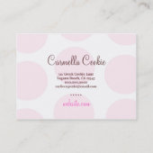 Carte De Visite 311 Carmella l'allumeur de Cutie 2 de biscuit (Dos)